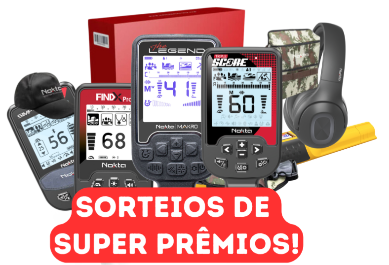 Detector Nokta Triple Score - Multifrequencia Simultanea - Pontue como Profissional